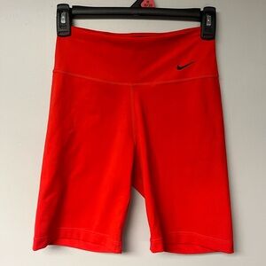 Nike Red Athletic Shorts Lightweight Breathable